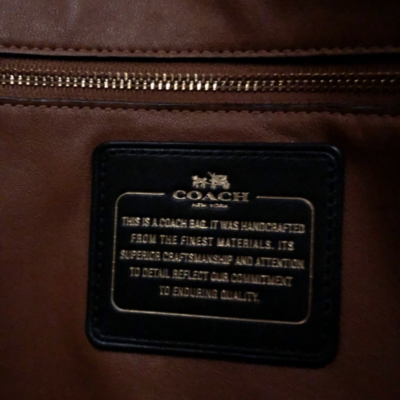 Coach Leather Handbag - Picture 4 of 4